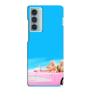 Силиконовый Чехол Барби Фильм на Motorola MOTO G200 (Барби и Кен)