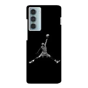 Силиконовый Чехол Nike Air Jordan на Мото Джи 200 (Джордан)