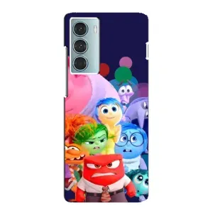Чехол Головоломка для Motorola MOTO G200 - (AlphaPrint) (Герои головоломки)