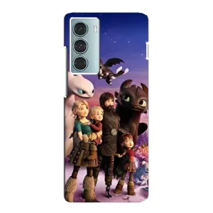 Чехол дракон Беззубик для Motorola MOTO G200 (Герои дракона)