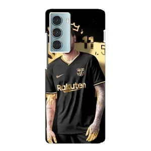 Силиконовый Чехол Motorola MOTO G200 (Gold Neymar)
