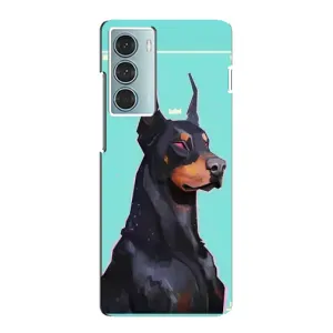Чехол ДОБЕРМАН для Motorola MOTO G200 (Король доберман)