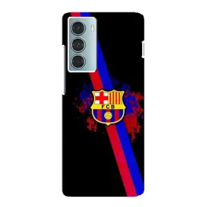 Чехол для Motorola MOTO G200 (Барселона) (Лого Барсы)