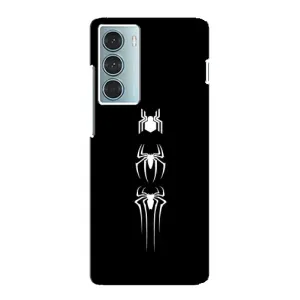 Чехол Супергерой Человека Паука на Motorola MOTO G200 (Лого паука)