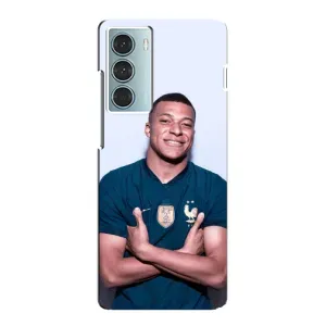 Чехол (TPU) с Футболистом на Motorola MOTO G200 (Мбаппешичка)