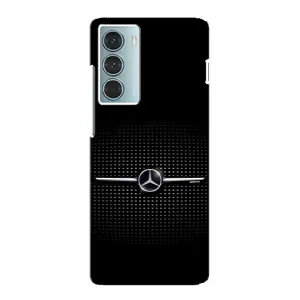 Силиконовый бампер с картинкой машины на Motorola MOTO G200 (Mercedes)