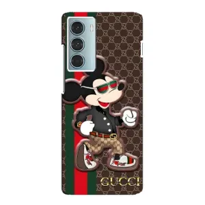 Чехлы Бренд GUCCI для Motorola MOTO G200 (Маус Гуччи)