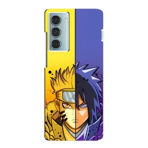 Купить Чехлы на телефон с принтом Anime для Motorola MOTO G200 (Naruto Vs Sasuke)