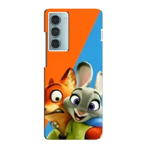 Чехлы ЗВЕРОПОЛИС для Motorola MOTO G200 (Ник и Хопс)