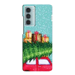 Чехол Новогодняя Елка на Motorola MOTO G200 (Новогодние подарки)