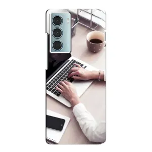 Силиконовый бампер (Работники) на Motorola MOTO G200 (Офисный работник)