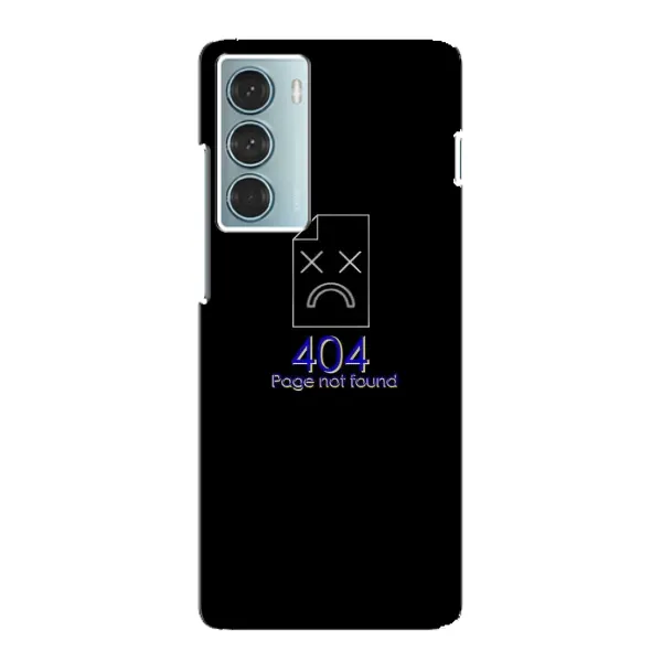 Чехол с рисунком «Ошибка 404» для Motorola MOTO G200 Чехол с рисунком «Ошибка 404» для Motorola MOTO G200