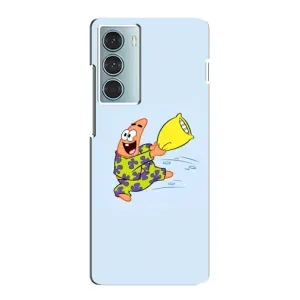 Чехлы с Патриком на Motorola MOTO G200 (Патрик с подушкой)
