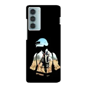 Силиконовый чехол с картинкой "Герой Pubg" на Motorola MOTO G200 (Пубг мен)