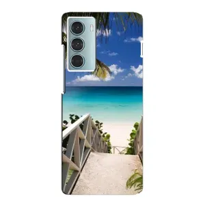 Летний Чехол на Motorola MOTO G200 (Рай)