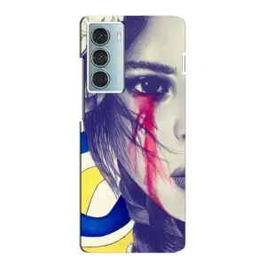 Чехол на Motorola MOTO G200 Украинский дизайн (Слезы Украины)
