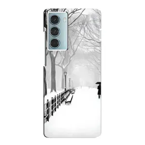 Чехлы на Новый Год Motorola MOTO G200 (Снегом замело)