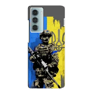 Чехлы с принтом (Воины ЗСУ) для Motorola MOTO G200 (Солдат ЗСУ)