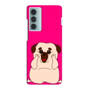 Чехол (ТПУ) Милые собачки для Motorola MOTO G200 (Веселый Мопсик)