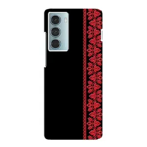 Силиконовый Чехол на Motorola MOTO G200 с картинкой Вышиванки