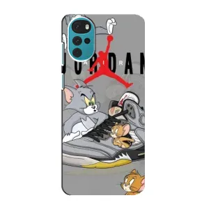 Силиконовый Чехол Nike Air Jordan на Моторола Мото джи 22 (Air Jordan)