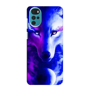 Чехол с Волком на Motorola MOTO G22 (Арт-Волк)