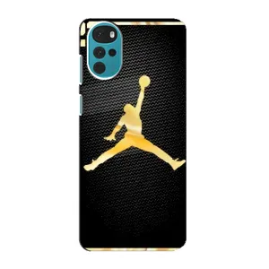 Силиконовый Чехол Nike Air Jordan на Моторола Мото джи 22 (Джордан 23)