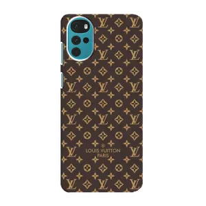 Чохол Стиль Louis Vuitton на Motorola MOTO G22 (Фон Луі Віттон)