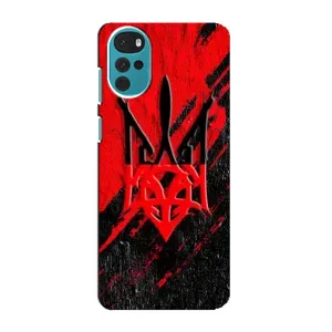 Чехол Укр Символика для Motorola MOTO G22 (Герб Украины)