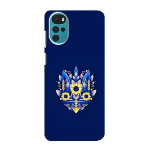 Чехол с картинкой (Патриотический ГЕРБ) на Motorola MOTO G22 (герб)