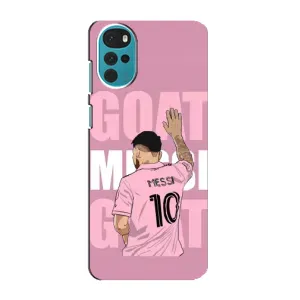Чехлы Лео Месси в Майами на Motorola MOTO G22 (GOAT MESSI)