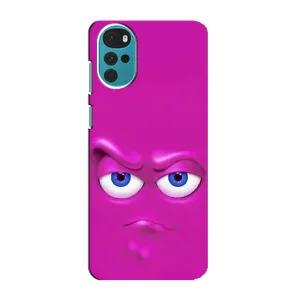 Силиконовые Чехлы (смешные стикеры) для Motorola MOTO G22 (Хитрая мордочка)