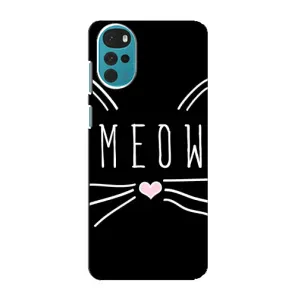 Бампер с изображением Котиков для Моторола Мото джи 22 (КОТИК MEOW)