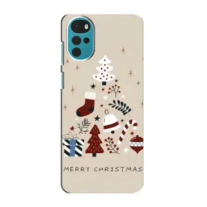 Чохол Санта Клаус для Motorola MOTO G22 (Merry Christmas)