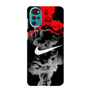 Силіконовый Чохол на Motorola MOTO G22 з картинкою НАЙК (Nike дим)