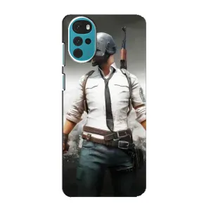 Чохол з картинкою "Герой Pubg" на Motorola MOTO G22 (Пабг)