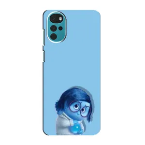 Чехол Головоломка для Motorola MOTO G22 - (AlphaPrint) (Печаль)