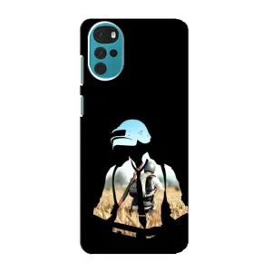 Чохол з картинкою "Герой Pubg" на Motorola MOTO G22 (Пубг мен)