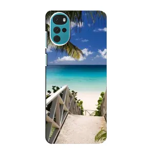 Летний Чехол на Motorola MOTO G22 (Рай)