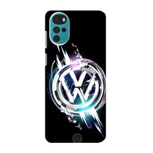 Чехол "Фольксваген" для Motorola MOTO G22 (Volkswagen на черном)