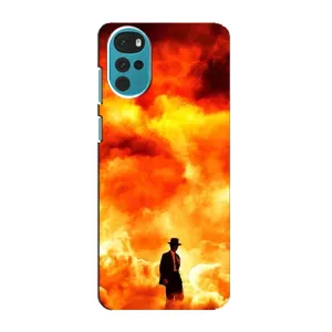 Чехол Оппенгеймер / Oppenheimer на Motorola MOTO G22 (Взрыв)