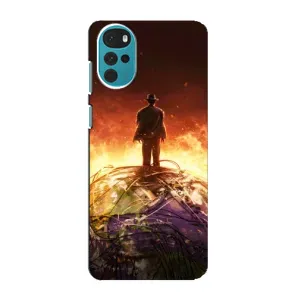 Чехол Оппенгеймер / Oppenheimer на Motorola MOTO G22 (Ядерщик)