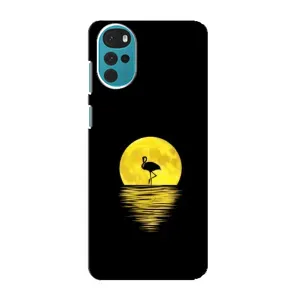 Летний Чехол на Motorola MOTO G22 (Желтый Закат)