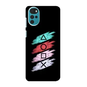 Чехол КИБЕРСПОРТ для Motorola MOTO G22 (Значки Sony)