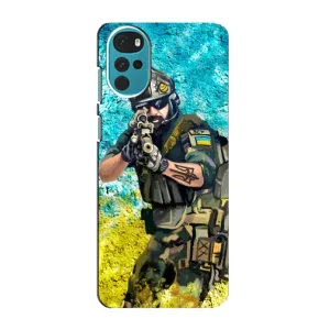ЗСУ Чехлы (TPU) для Motorola MOTO G22 (ЗСУ Воин)