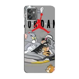 Силиконовый Чехол Nike Air Jordan на Моторола Мото Дж 23 (Air Jordan)