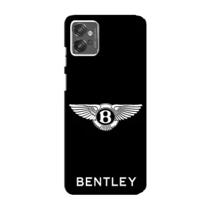 Чехлы с тематикой "Крутые машины" на Motorola MOTO G23 (Logo Bentley)