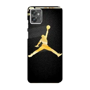 Силиконовый Чехол Nike Air Jordan на Моторола Мото Дж 23 (Джордан 23)
