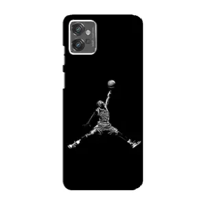 Силиконовый Чехол Nike Air Jordan на Моторола Мото Дж 23 (Джордан)