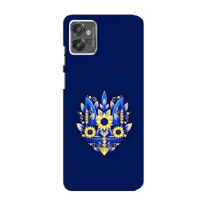 Чехол с картинкой (Патриотический ГЕРБ) на Motorola MOTO G23 (герб)